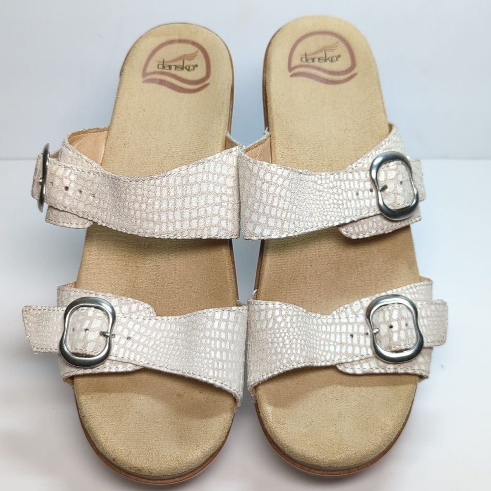 Dansko Sophie slip-on slides sandals womans size 9.5-10. EU 40 - Picture 3 of 16